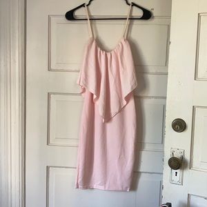 Pink cocktail dress